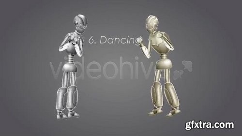 Videohive Robot Animated Characters Pack 3997466