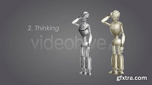 Videohive Robot Animated Characters Pack 3997466