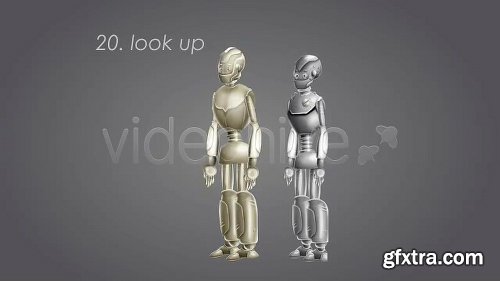 Videohive Robot Animated Characters Pack 3997466