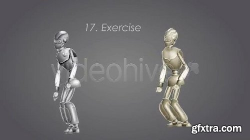 Videohive Robot Animated Characters Pack 3997466