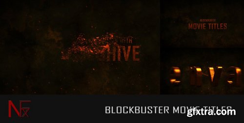 Videohive Cinematic Blockbuster Movie Titles 5564099