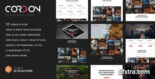 ThemeForest - Cordon - Responsive One Page & Multi Page Portfolio Theme V.1.1.1 - 20821729