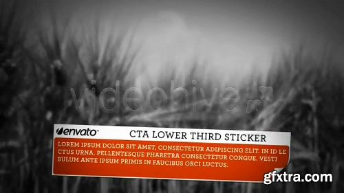 Videohive Lower Third Stickers 153157