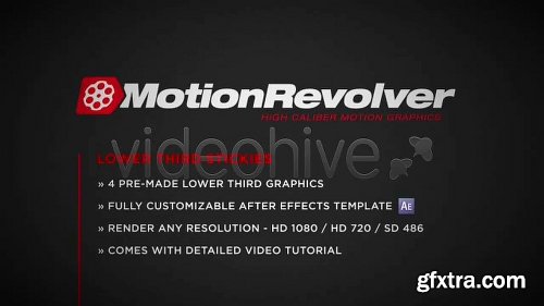 Videohive Lower Third Stickers 153157