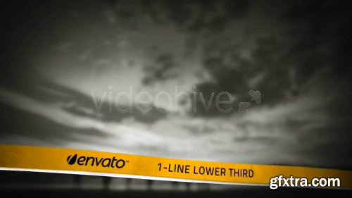 Videohive Lower Third Ribbon Banners 231556