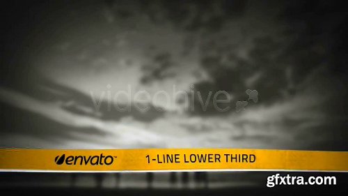 Videohive Lower Third Ribbon Banners 231556