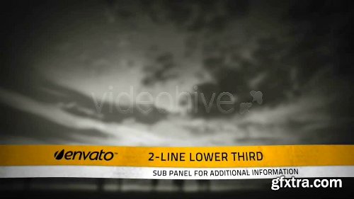 Videohive Lower Third Ribbon Banners 231556