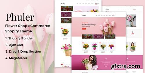 ThemeForest - Phuler v1.0.3 - Flower Shop Shopify Theme + RTL + DropShipping - 22441395