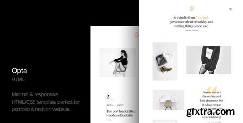 ThemeForest - Opta v1.1 - Minimal Portfolio and Photography HTML Template - 19563080