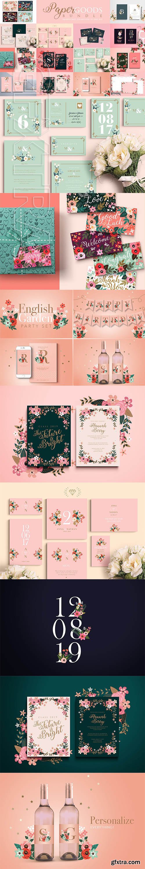 CreativeMarket - Paper Goods Bundle - Handpicked Set 2760465