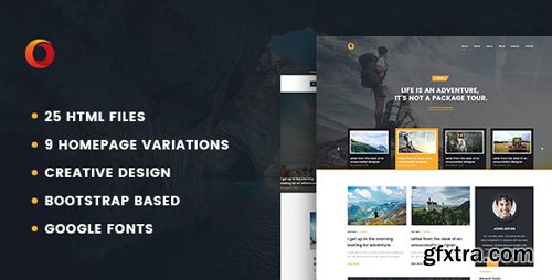 ThemeForest - Dot v1.0 - Personal Blog HTML5 Template - 17664212