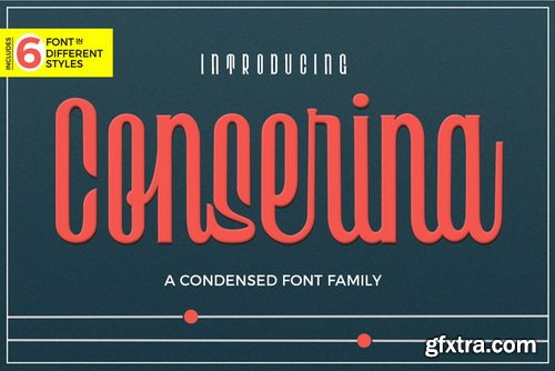 Conserina Font Family