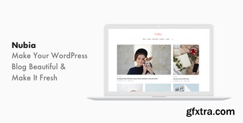 ThemeForest - Nubia v1.0.5 - Minimal Blog and Magazine WordPress Theme - 21661581