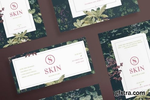 Beauty Salon Banner Pack Social Media Business Card Flyer and Poster Templates