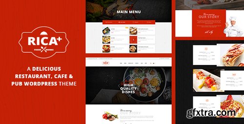 ThemeForest - Rica Plus v1.6 - A Delicious Restaurant, Cafe & Pub WP Theme - 17443393