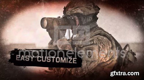 Military Grunge Promo After Effects Project