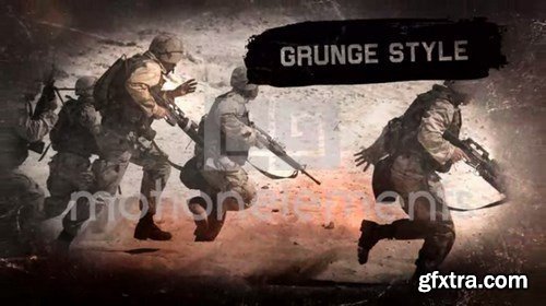 Military Grunge Promo After Effects Project