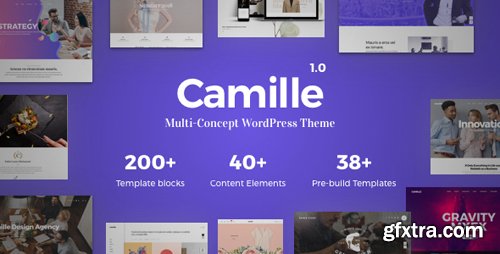 ThemeForest - Camille v1.0.2 - Multi-Concept WordPress Theme - 21847145