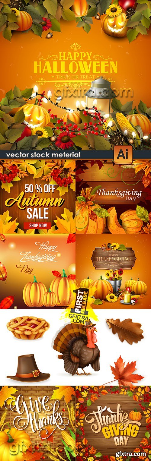 Halloween traditional festival of pumpkin and autumn sale