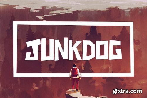 CreativeMarket Junkdog Typeface 2564566