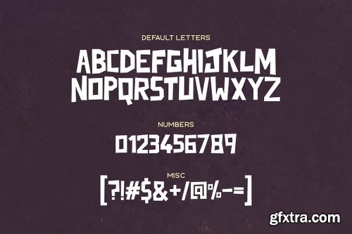 CreativeMarket Junkdog Typeface 2564566