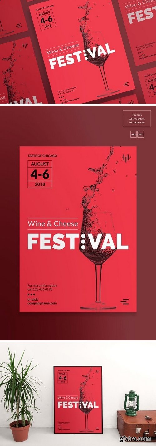 Graphicriver - Posters | Wine Festival 2008621