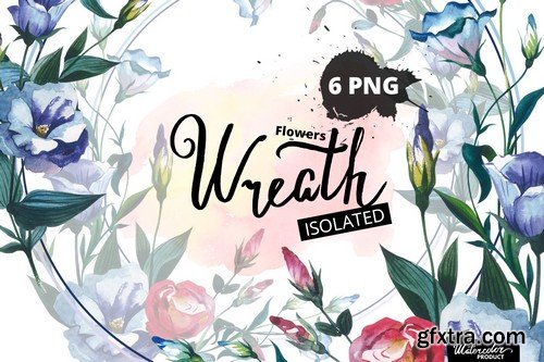 Watercolor Mega Bundle - 20 Sets with over 500 Graphics