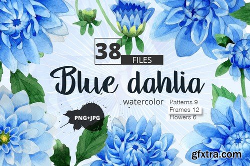 Watercolor Mega Bundle - 20 Sets with over 500 Graphics