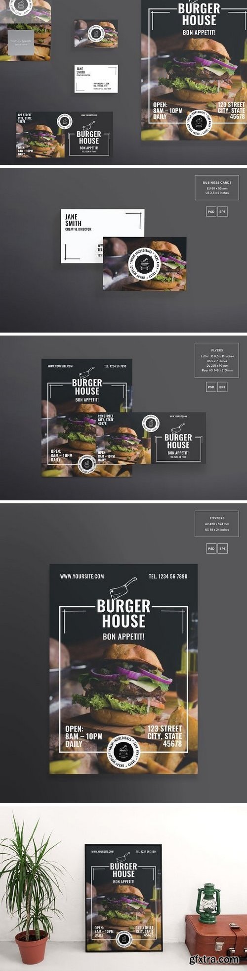 CM - Print Pack | Burger House 2171648