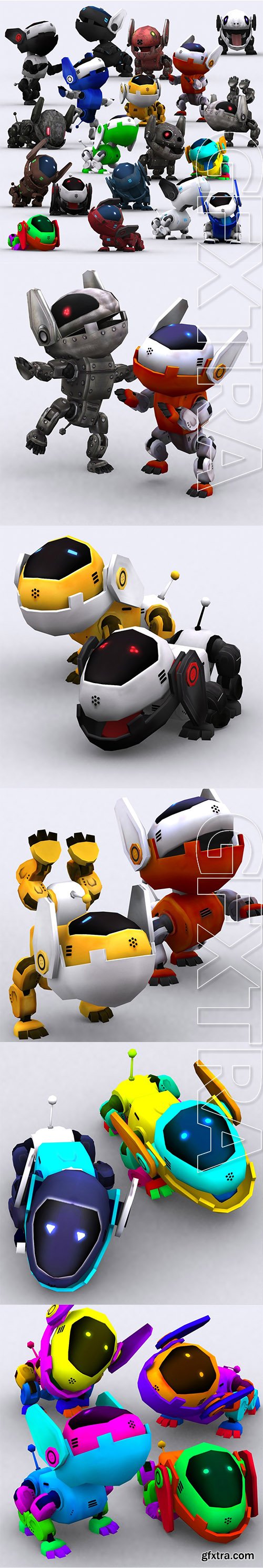 Cubebrush - 3DRT - Robopuppies