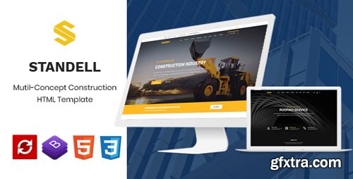 ThemeForest - Standell v1.0 - Multipurpose Construction HTML Template - 22516841