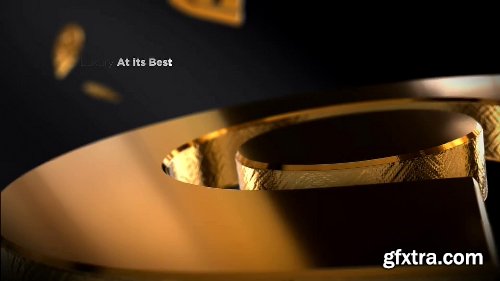 Videohive Gold 3D Logo Opener 20842906