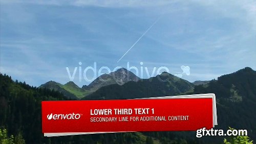 Videohive Pages Lower Thirds 755794