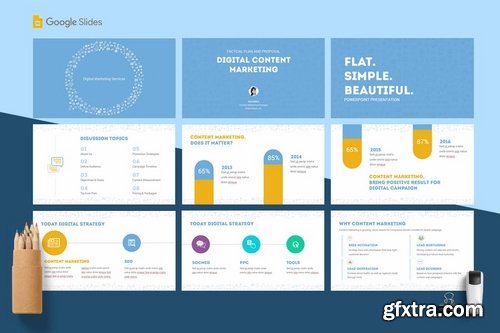 Content Marketing - Google Slide Presentation