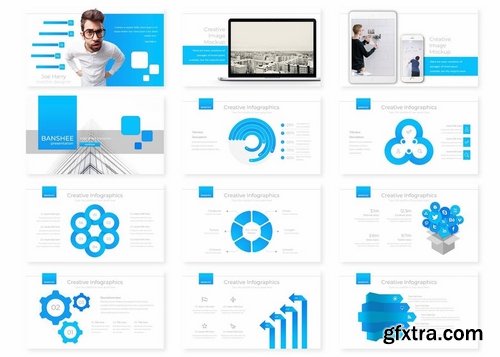 Banshee - Powerpoint Keynote and Google Slides Templates