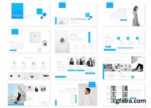 Banshee - Powerpoint Keynote and Google Slides Templates