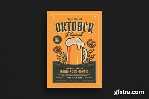 Oktoberfest Event Flyer