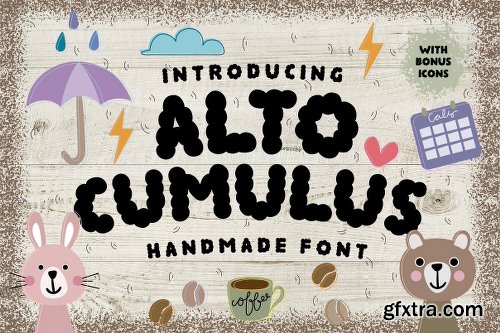 CreativeMarket Altocumulus Font 2912771