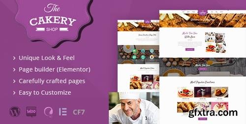 ThemeForest - Cakeryshop v2.2 - Cake WordPress Theme - 19515132