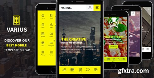 ThemeForest - Varius - Mobile and Tablet Creative Template (Update: 8 December 16) - 16080887