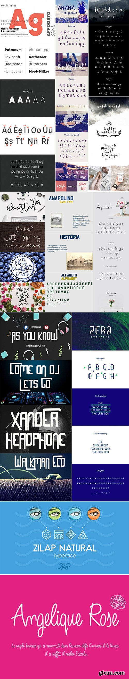 Mix Fonts Bundle 47