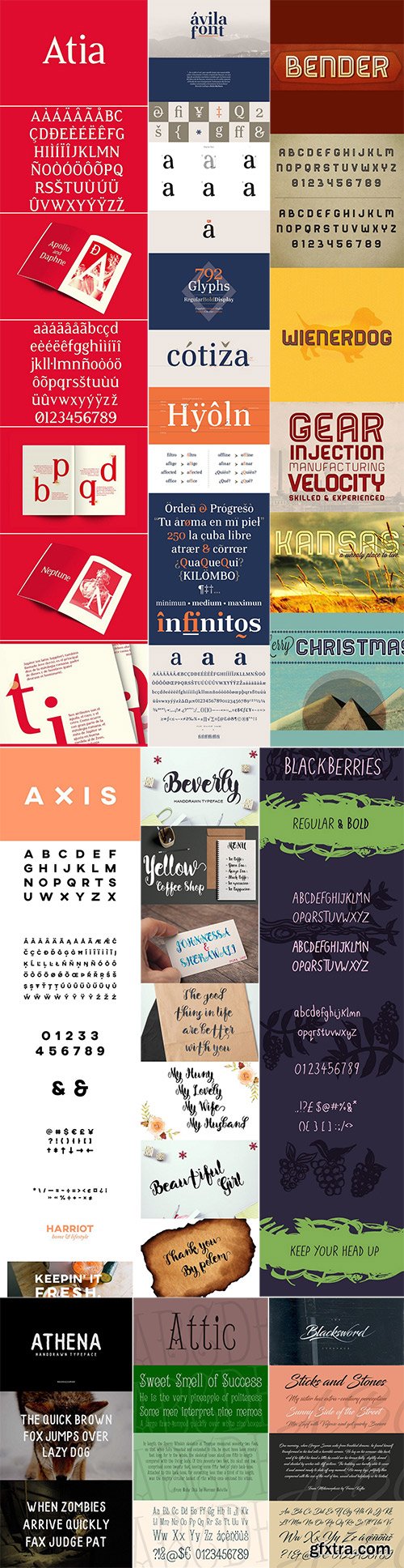 Mix Fonts Bundle 48