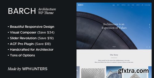 ThemeForest - Barch v1.2 - Architecture Portfolio WordPress Theme - 15785425