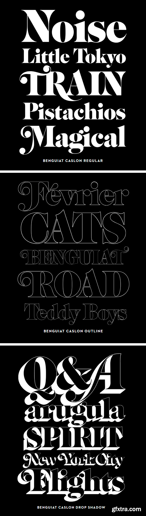 Benguiat Caslon Font Family