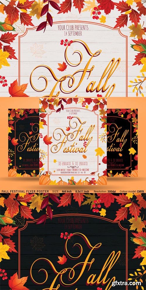 Fall Festival Flyer Poster