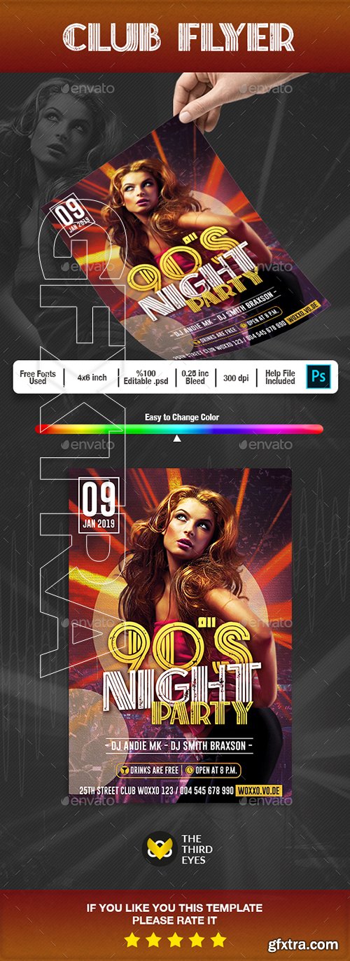 GraphicRiver - Club Flyer 22550859