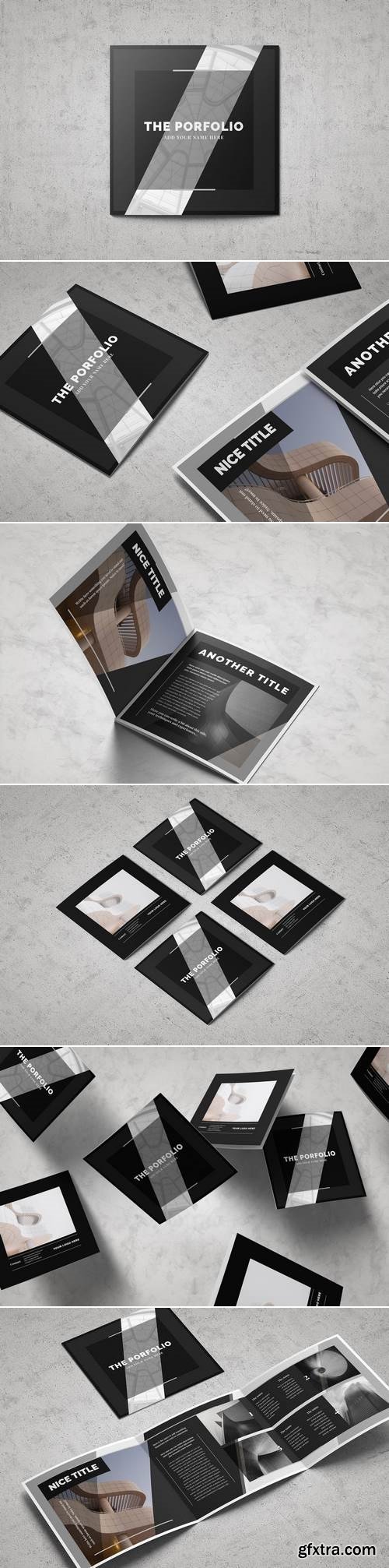 Multipurpose Square Brochure Porfolio