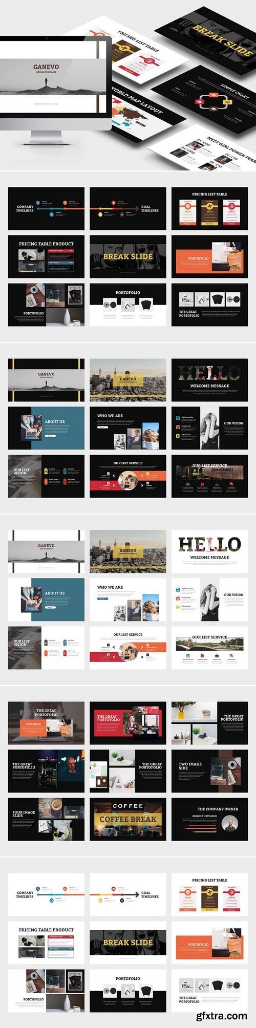 Ganevo : Creative Studio Keynote Template