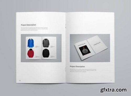 InDesign Portfolio Templete