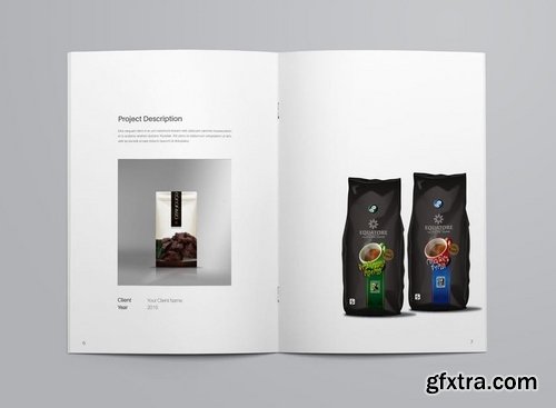 InDesign Portfolio Templete